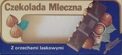 Millano male mleczna z orzechami laskowymi